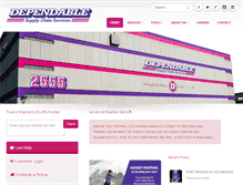 Tablet Screenshot of godependable.com